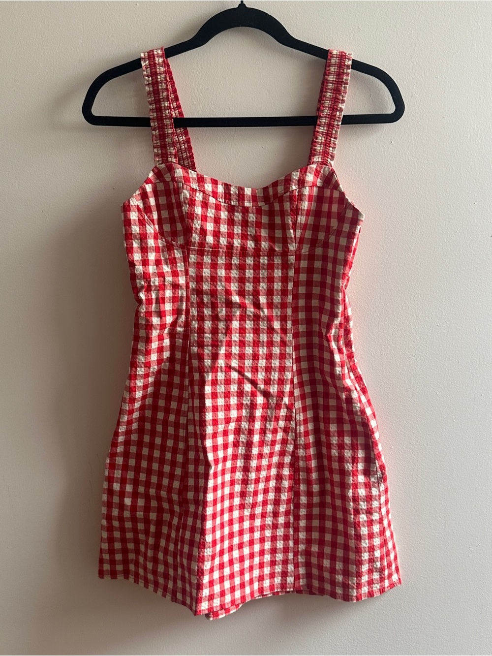 Zara Gingham Mini Dress